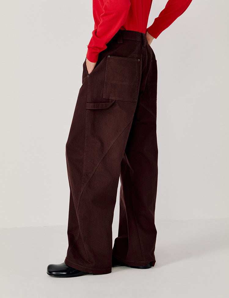 Patch Pocket Workwear Pants
