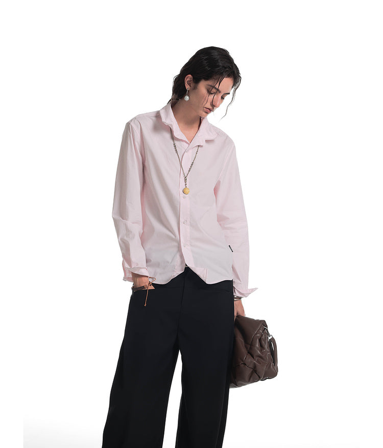 Plain versatile basic shirt