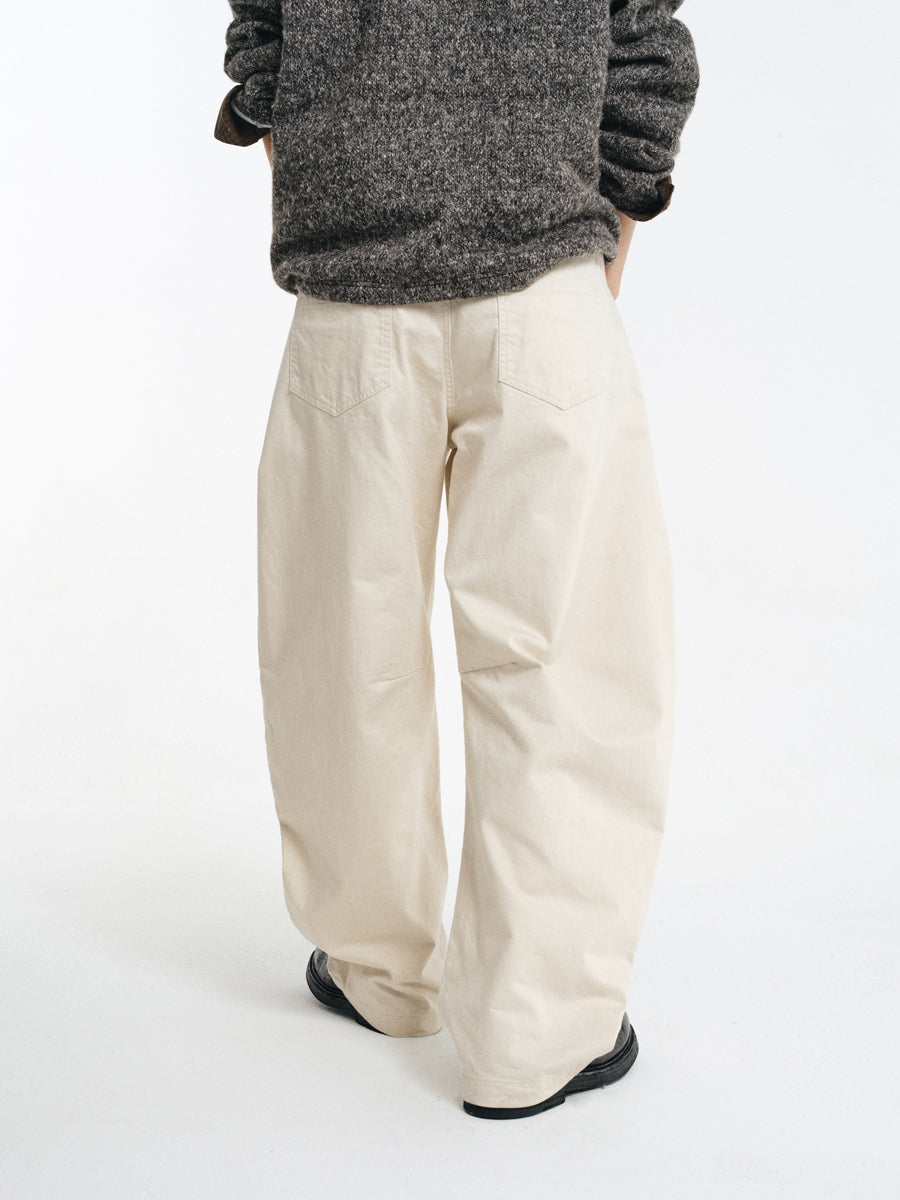 Twill Cotton Casual Cargo Pants