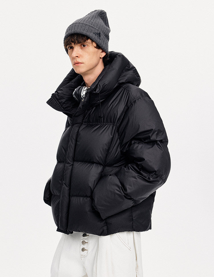 Warm Lightweight Down Jacket with Hood