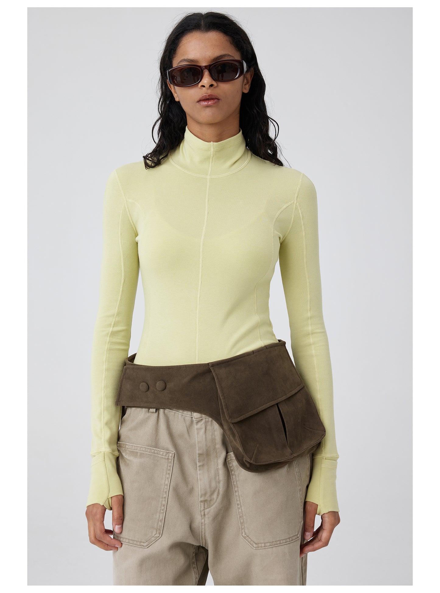 Suede Waist Pouch