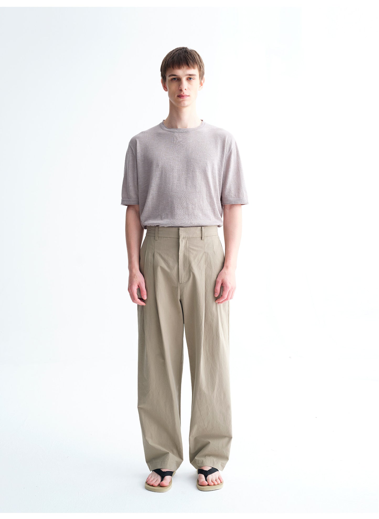 Natural Cotton-Linen Casual Pants