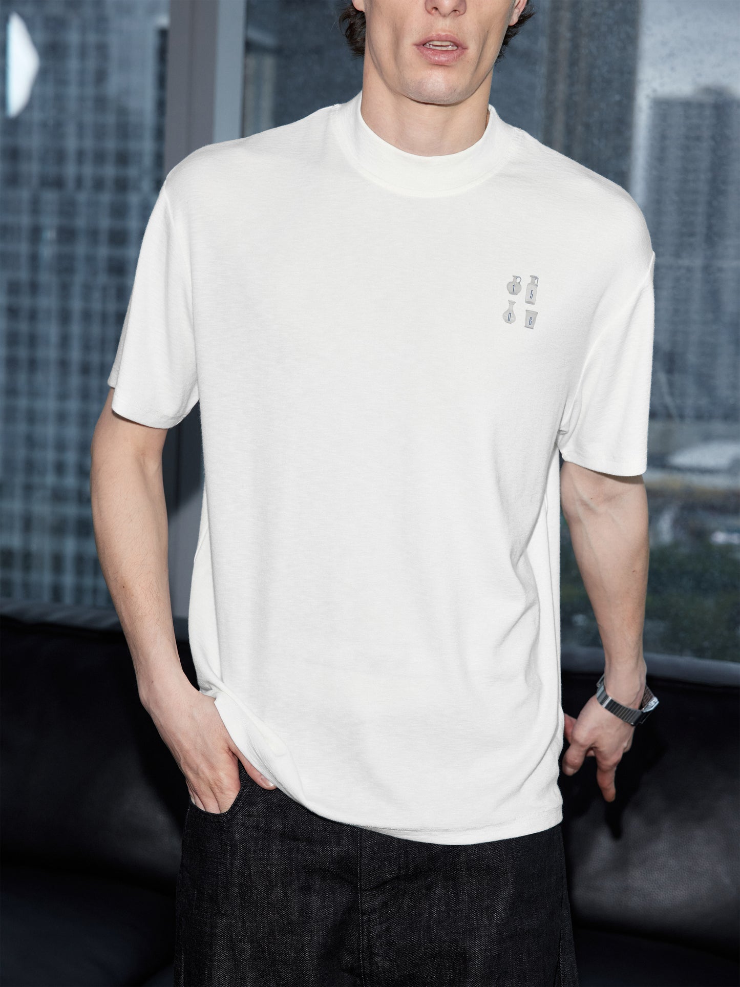 Loose-Fit T-Shirt with Print