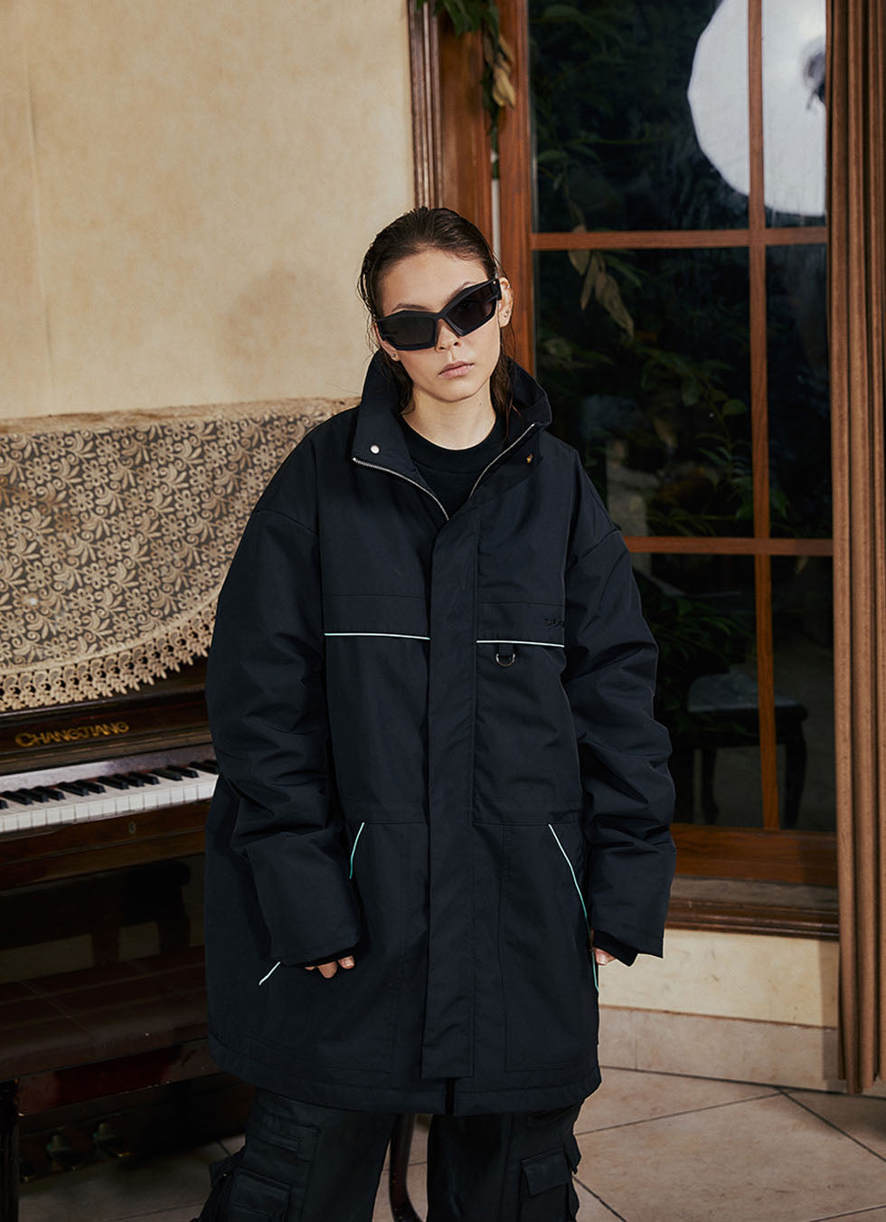 Heavyweight long cotton jacket – ULTIMUS