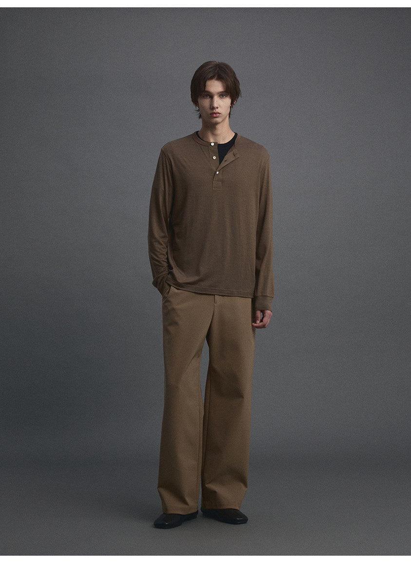 Wide-Leg Comfort Casual Pants