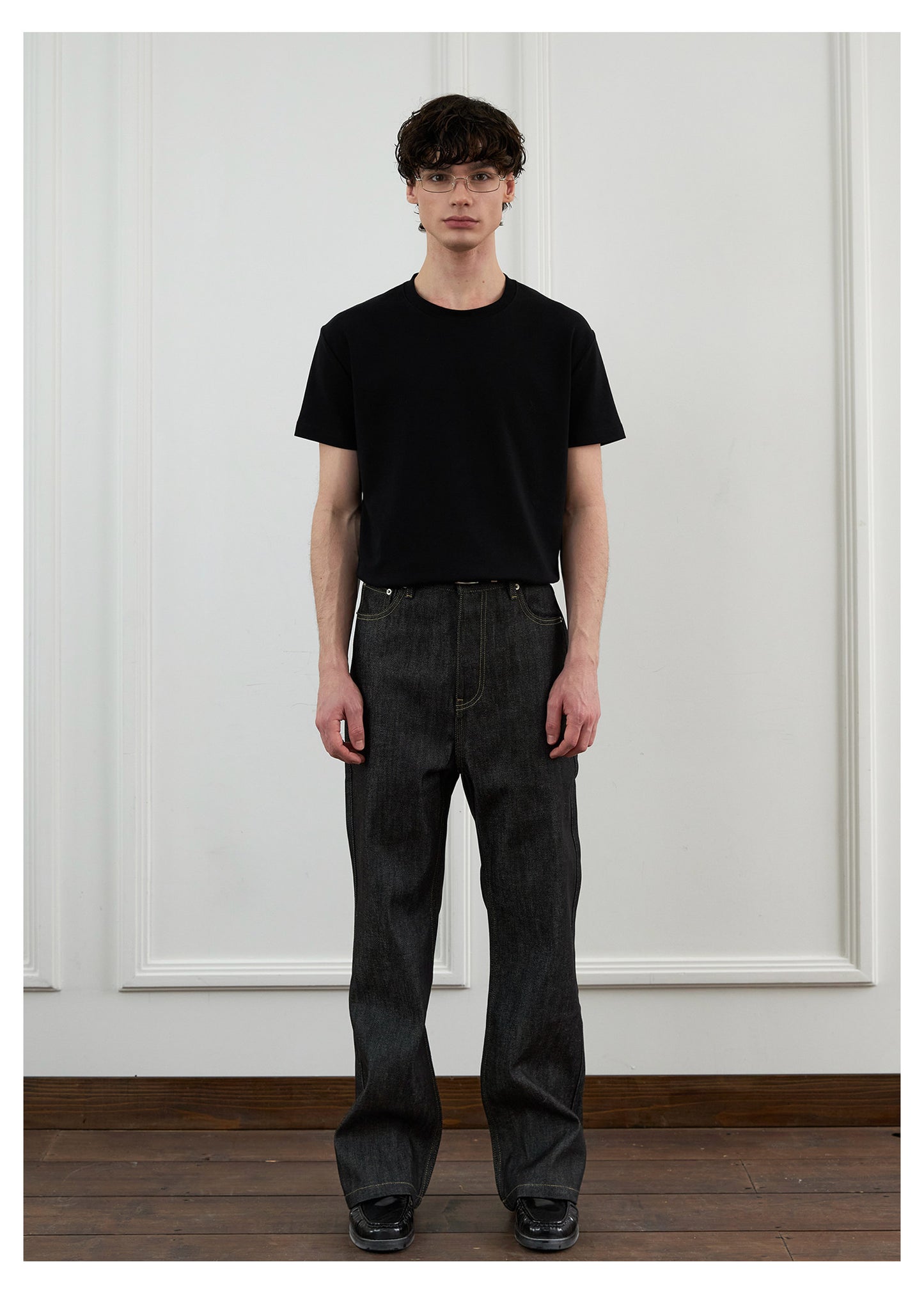 Pure Cotton Denim Pants