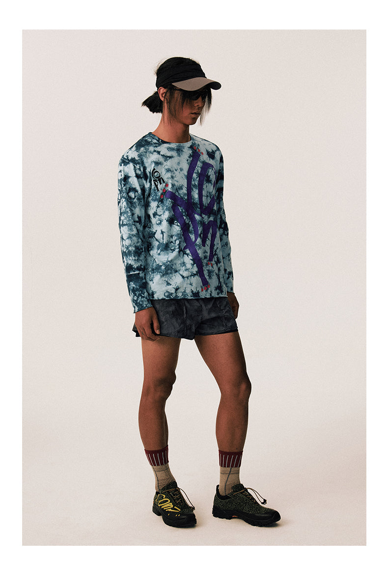 Graffiti Logo Tie-Dye T-Shirt