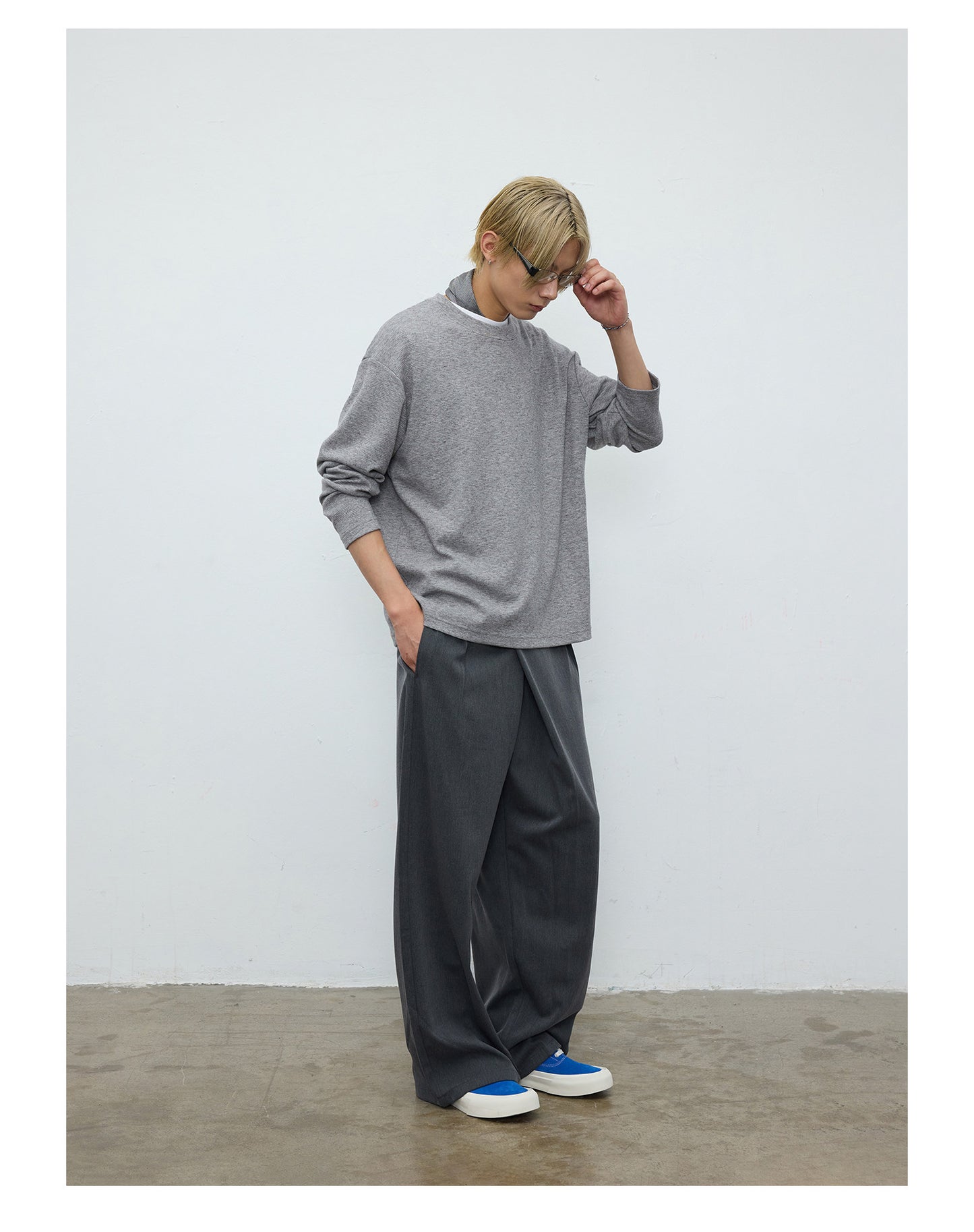 Asymmetrical Casual Pants