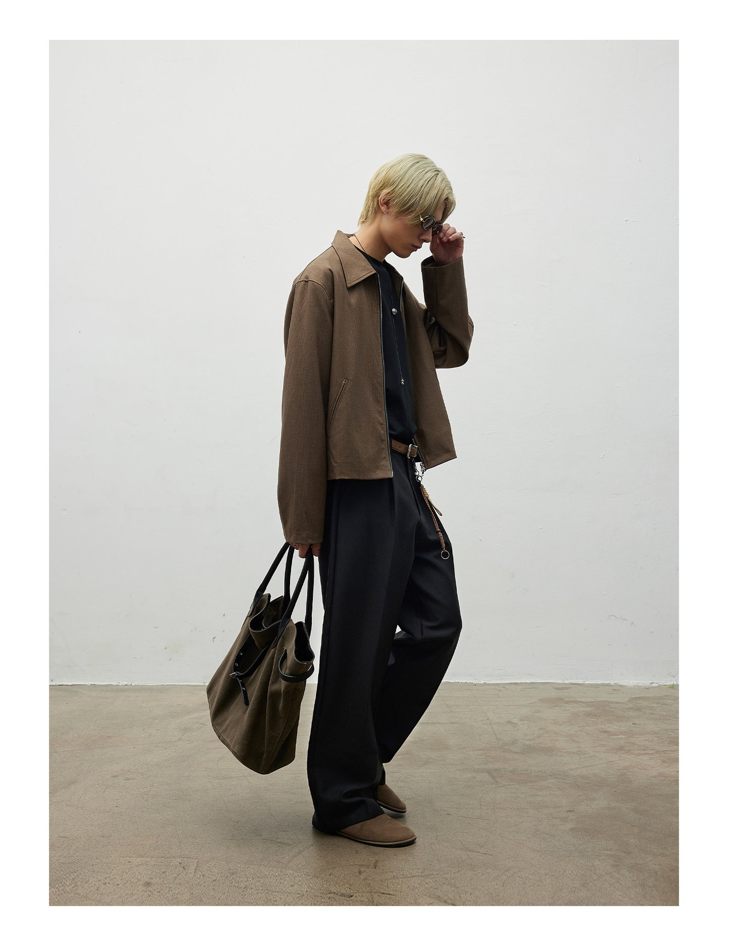 Short Wide Sleeve Jacket