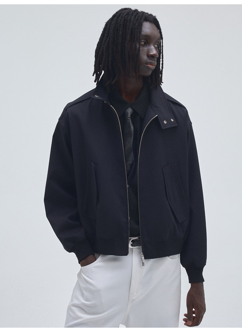 Double-Pocket Classic Harrington Jacket