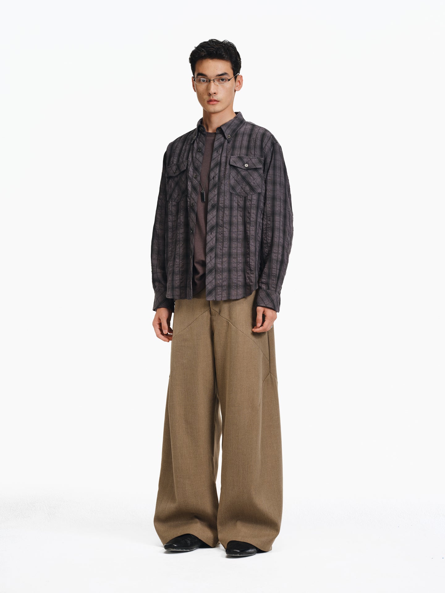 A-line casual pants