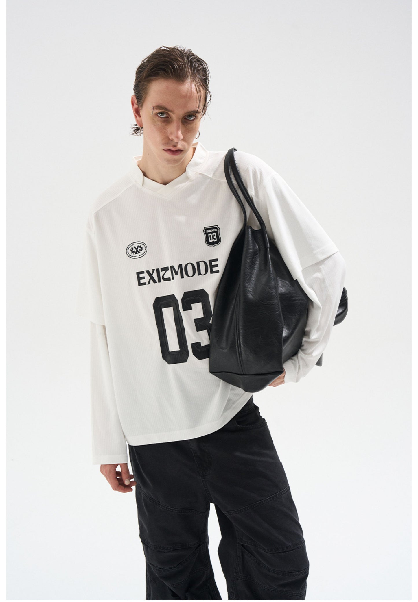 Fake Two-Piece Stripe T-Shirt