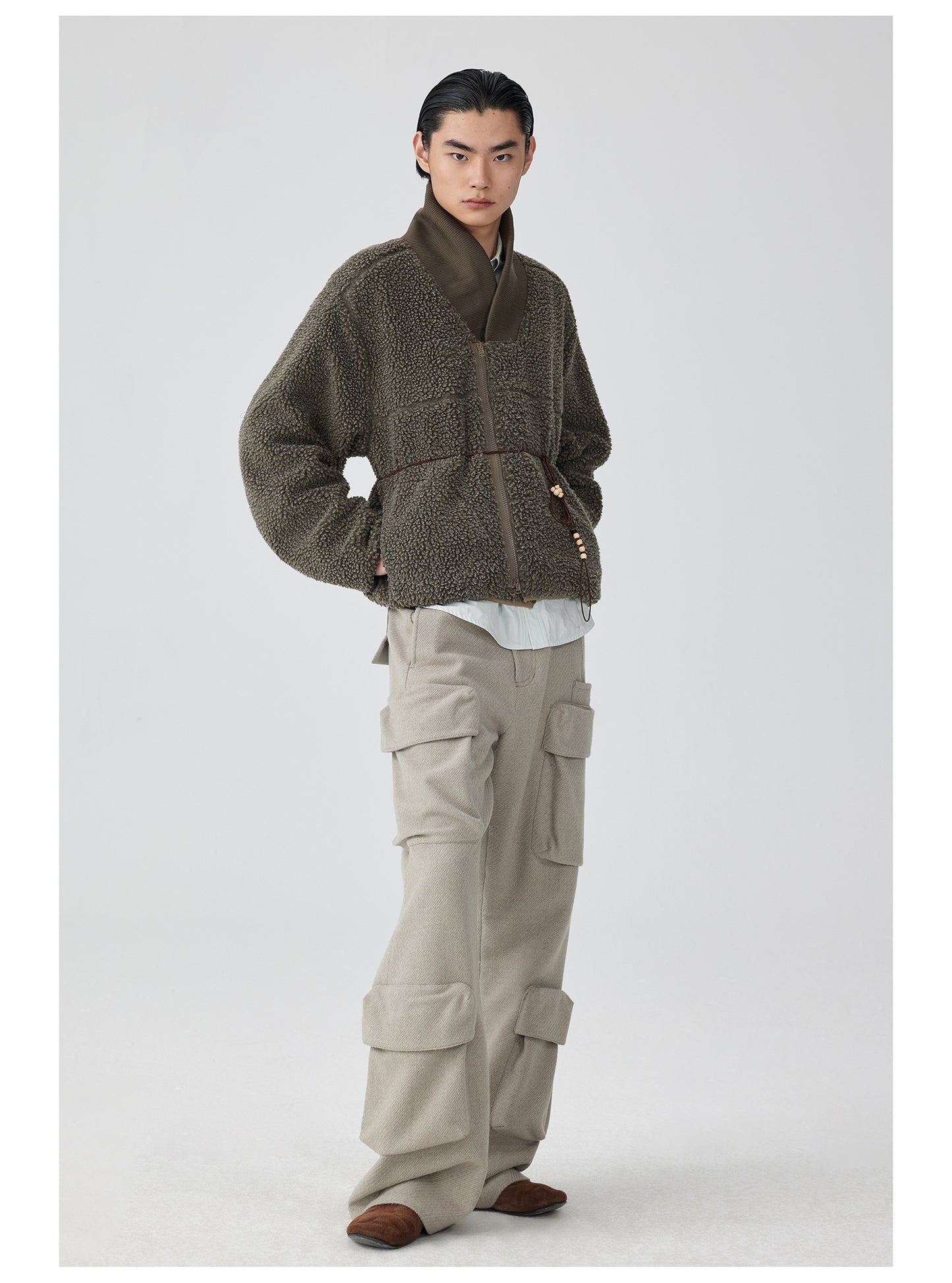 3D pocket cargo pants