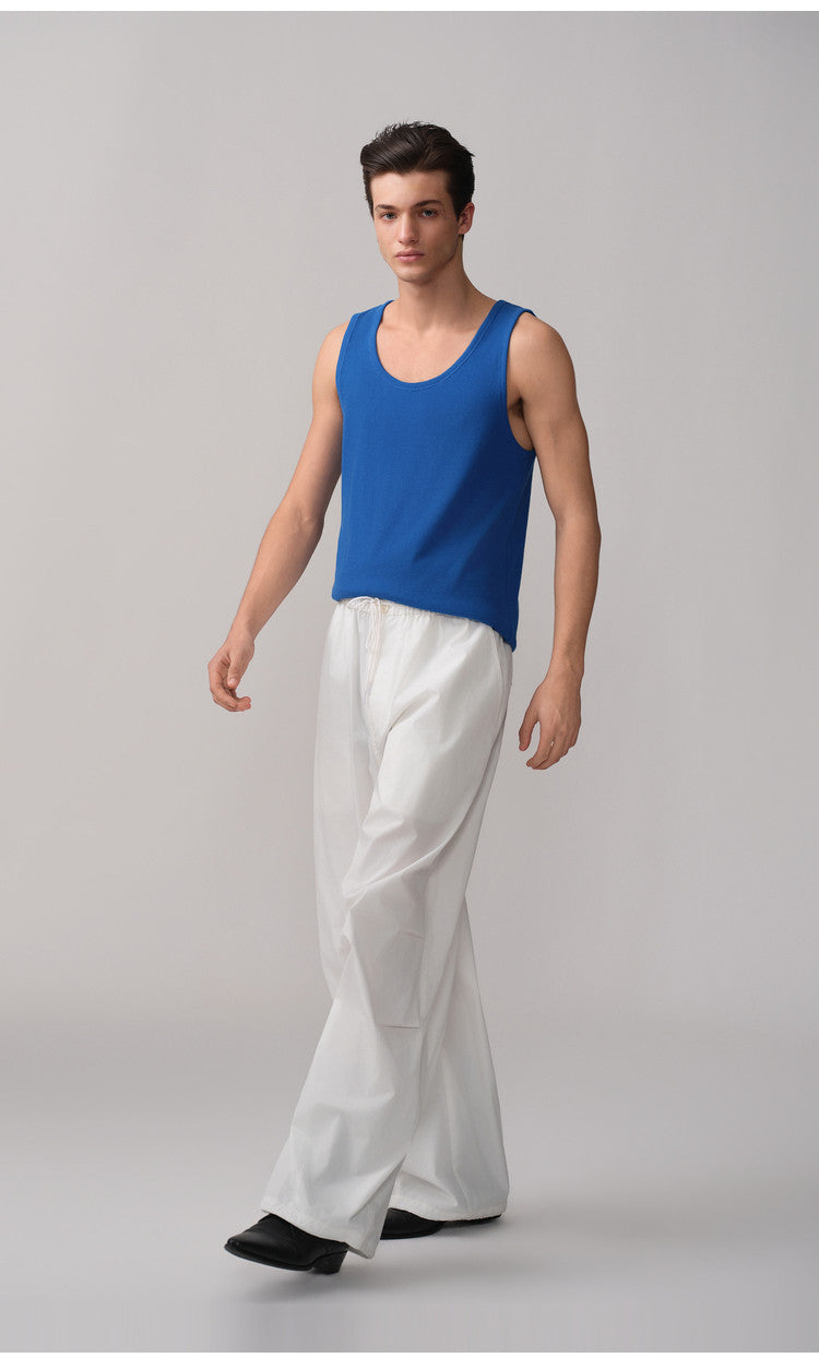 Casual Pants with Elastic Waistband