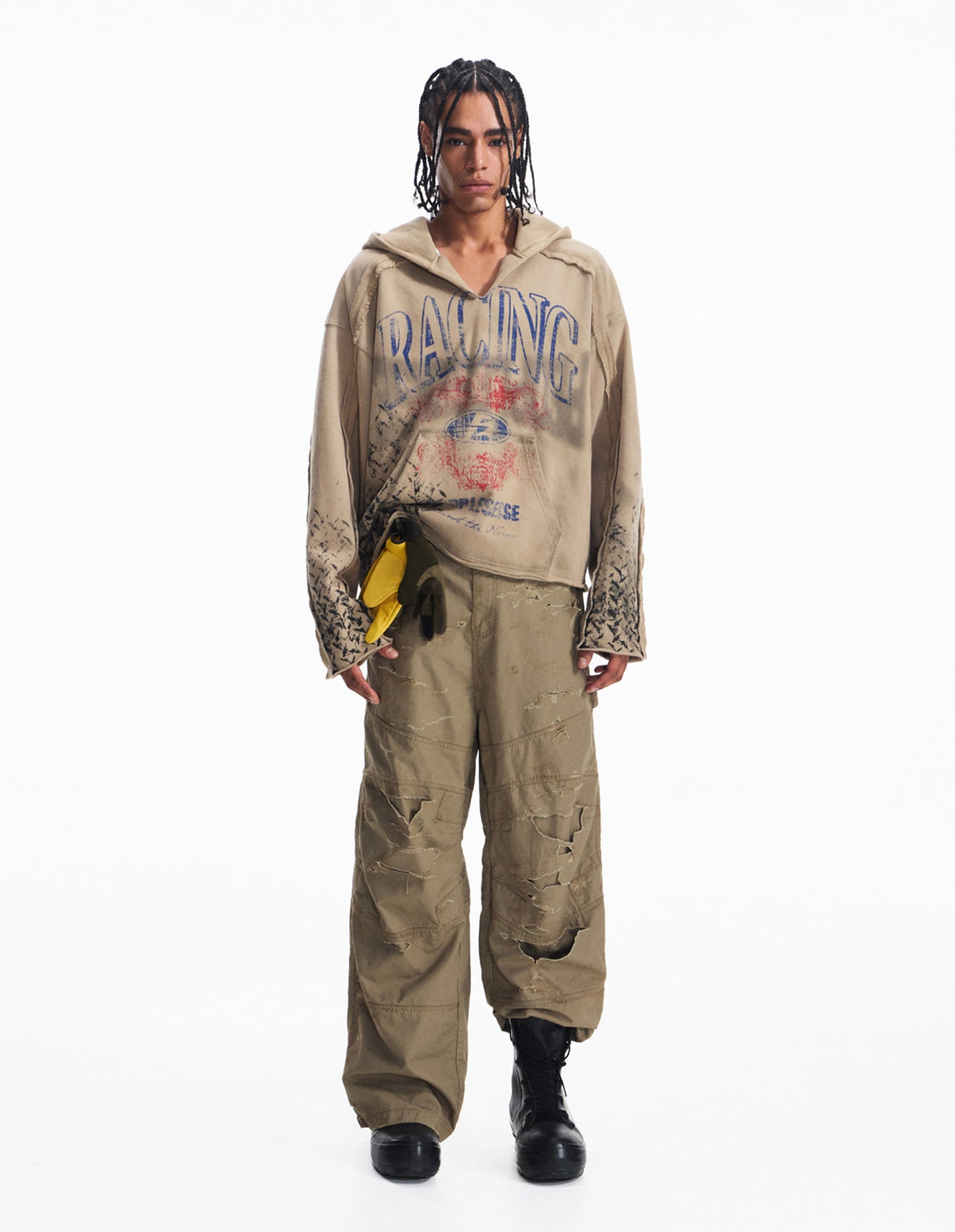 Workwear Style Lightweight Denim