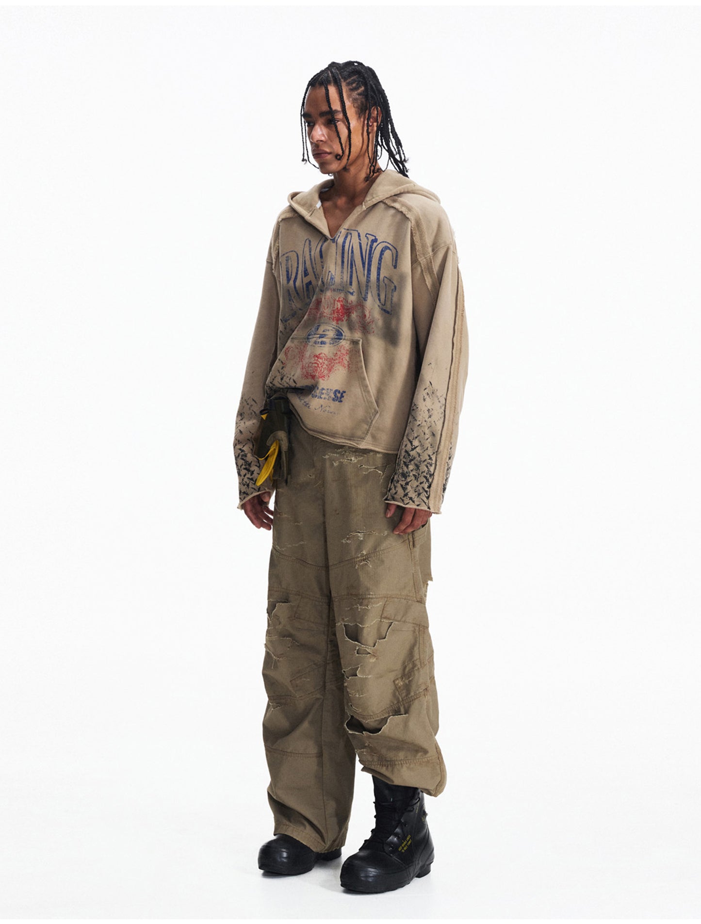 Workwear Style Lightweight Denim