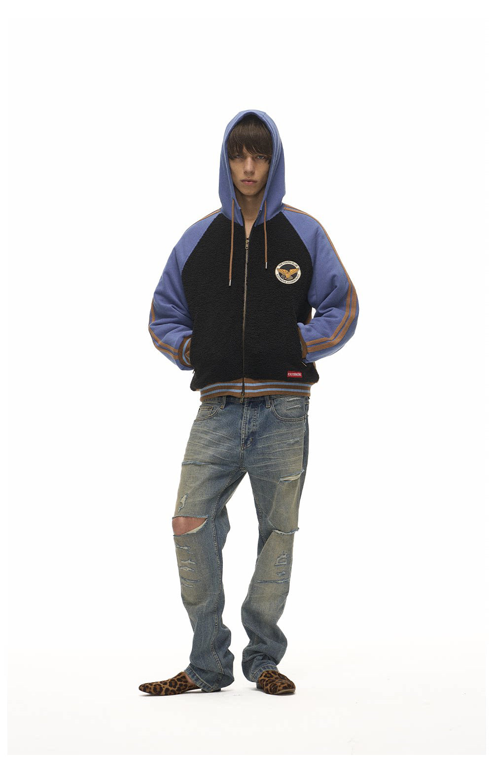 Embroidered Sports Cotton Jacket