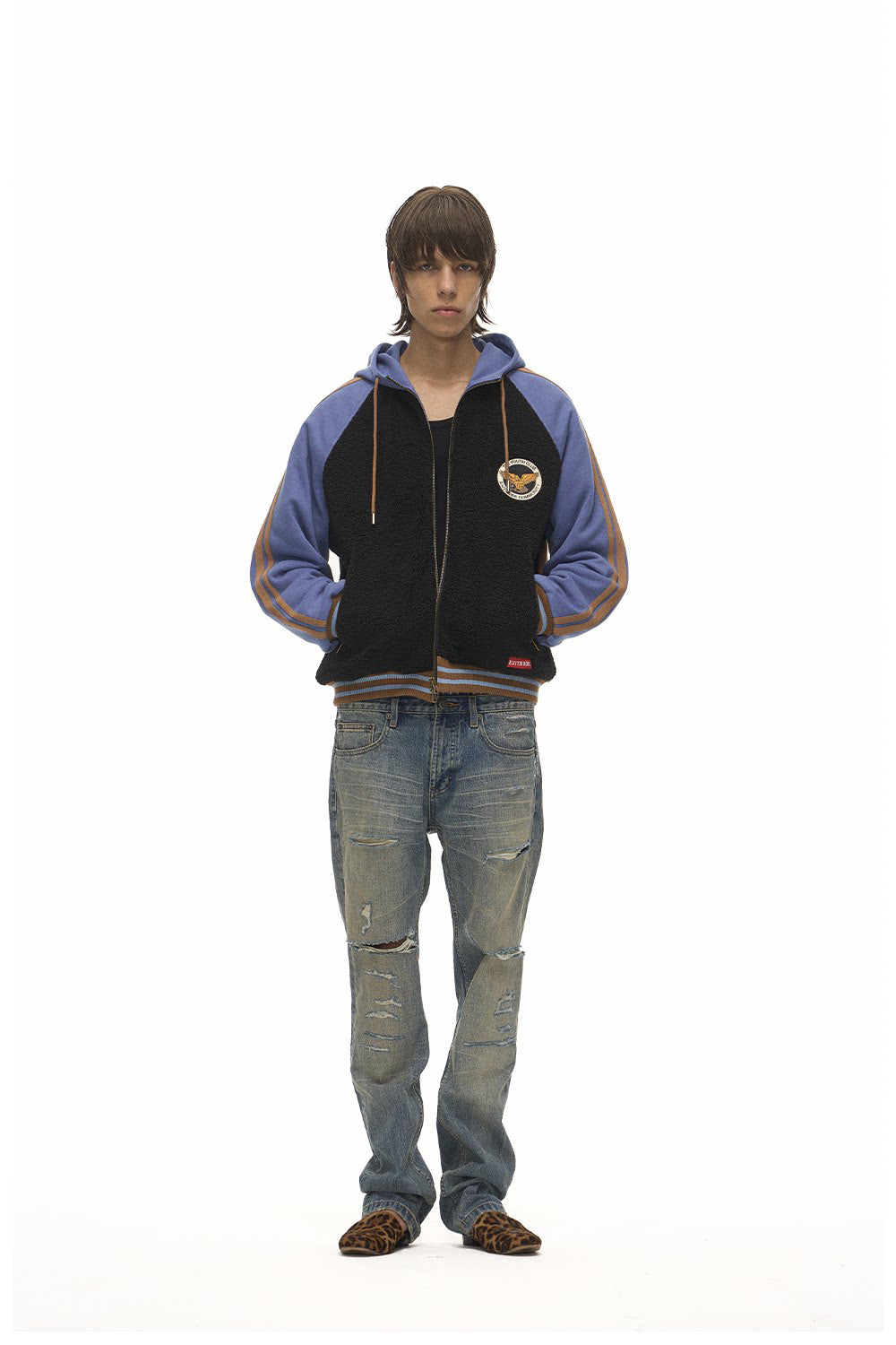 Embroidered Sports Cotton Jacket