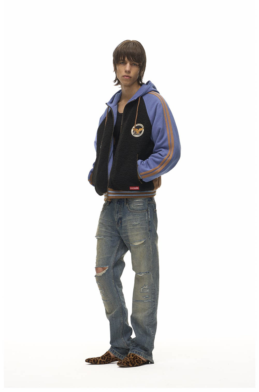 Embroidered Sports Cotton Jacket