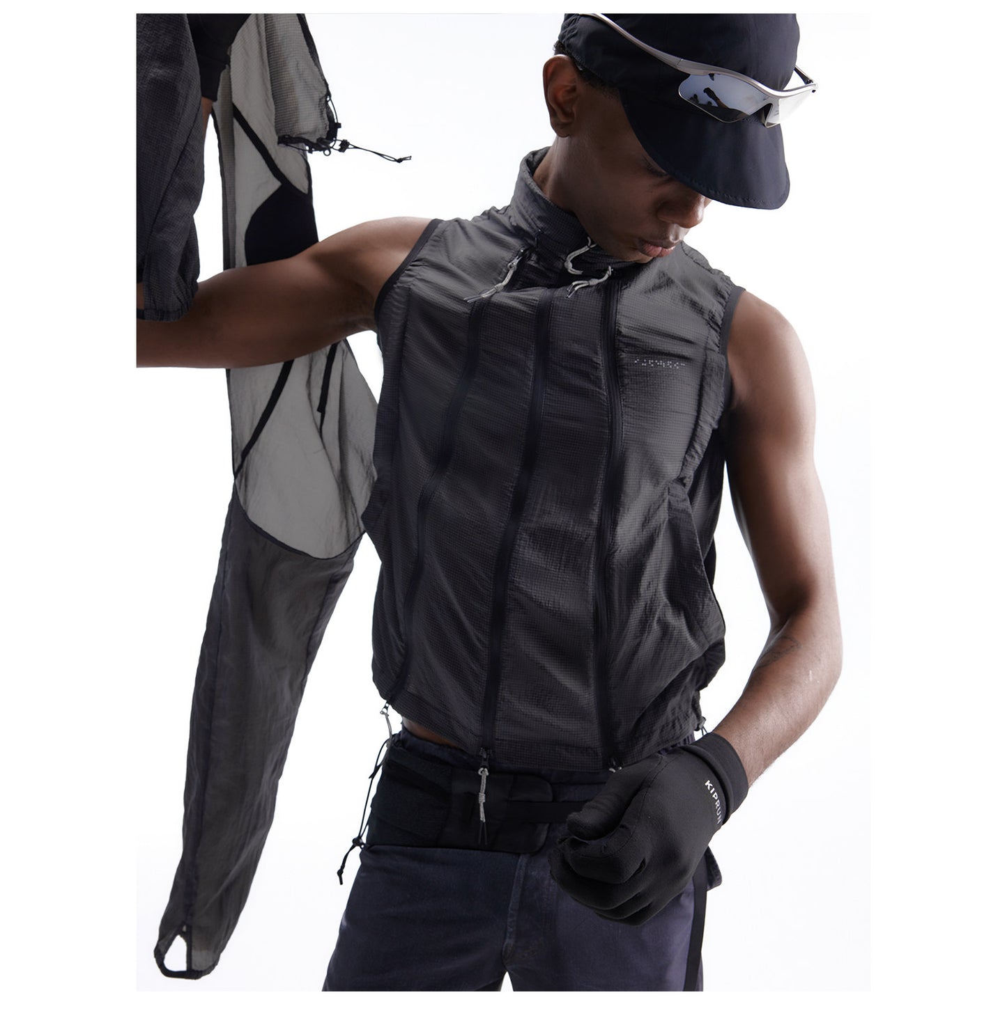 Self-Packing Multi-Zip Jacket