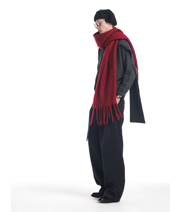 Pullover Scarf Sweater