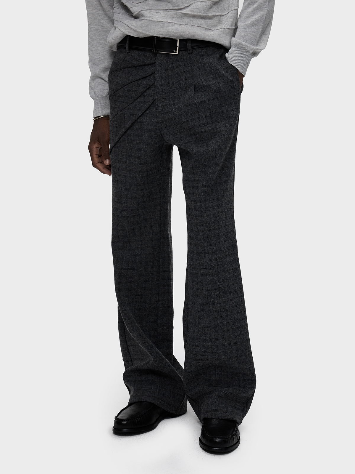 Checkered Casual Pants