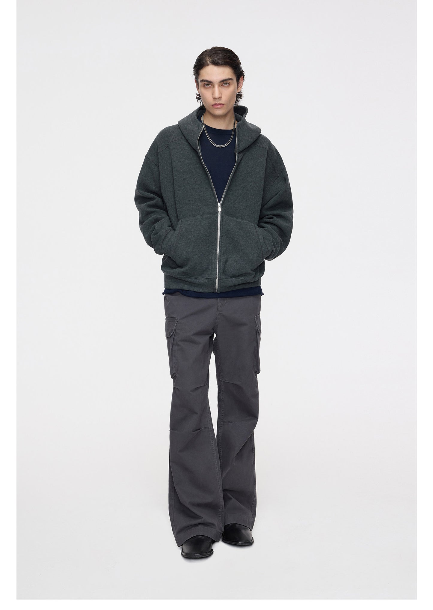 Multi-Pocket Casual Work Pants　