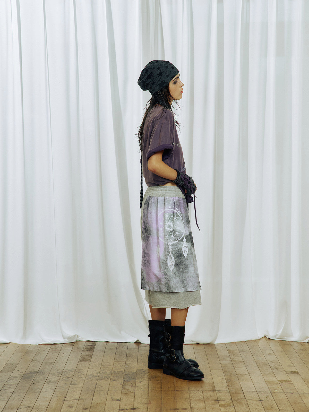 Drawstring Waist Shorts
