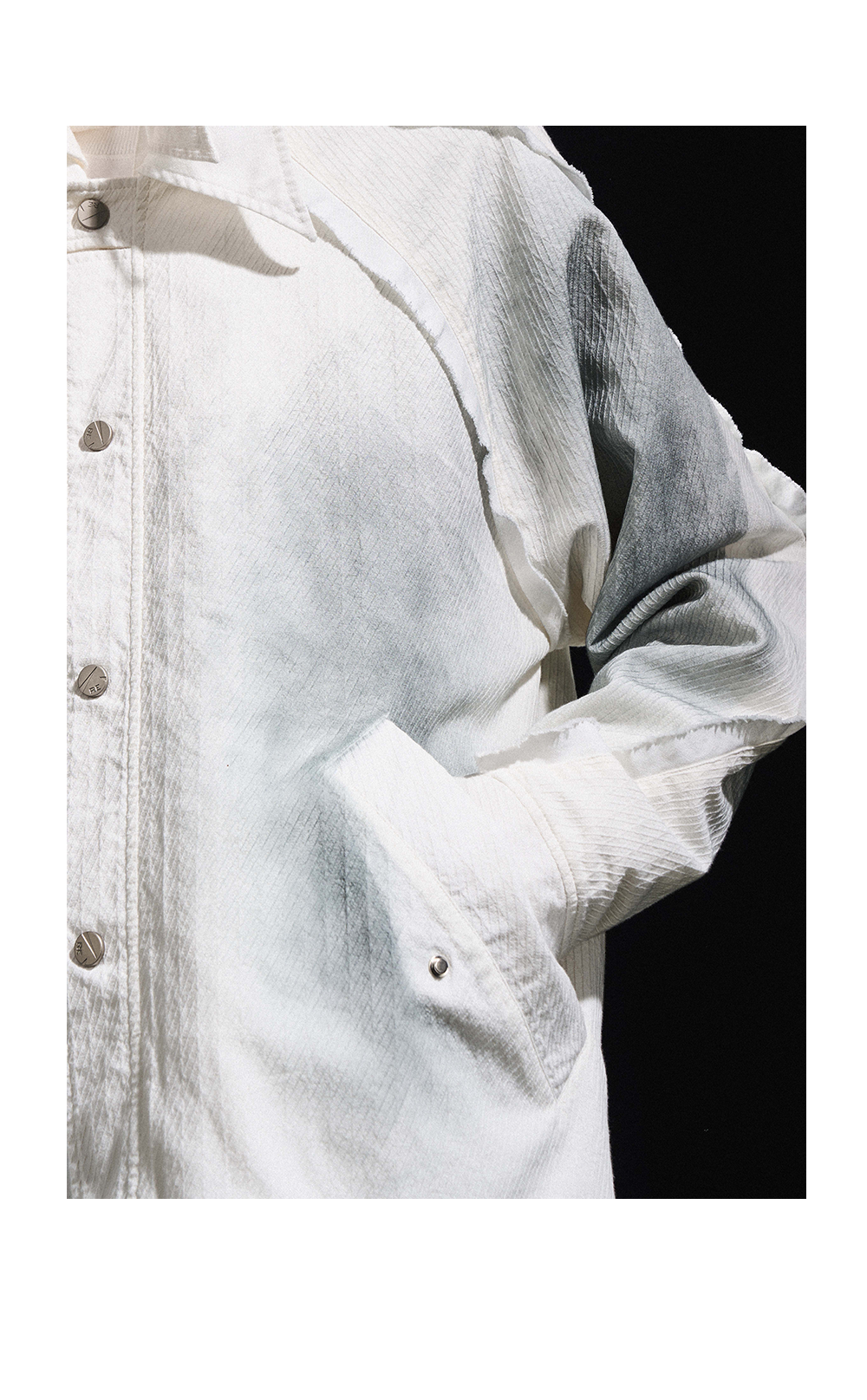 Dirty Dye Cotton Linen Jacket