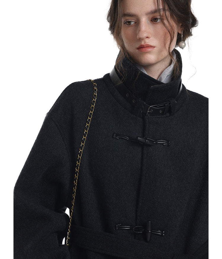 Toggle Button Wool Coat