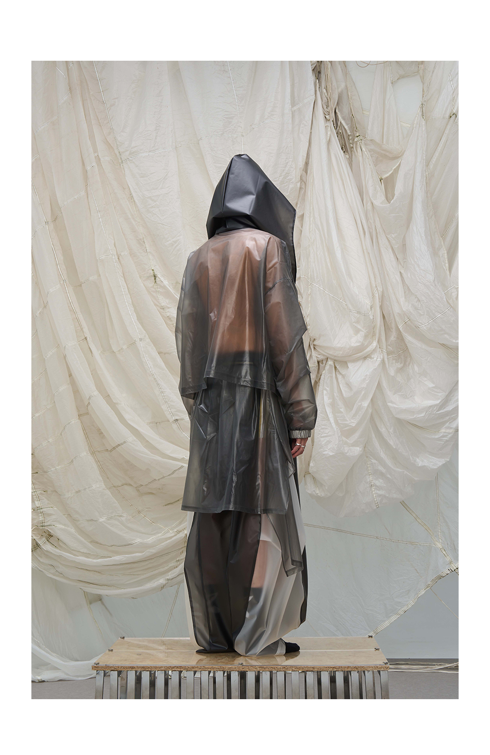 Machete Silhouette Rain Pants