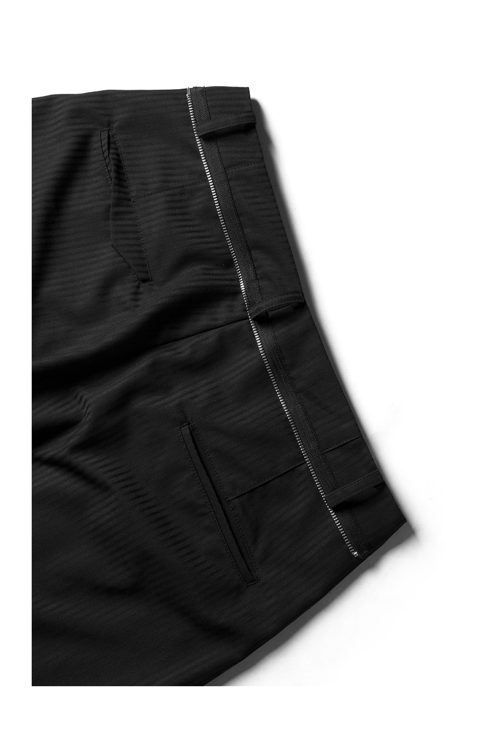 Striped Drape Casual Pants