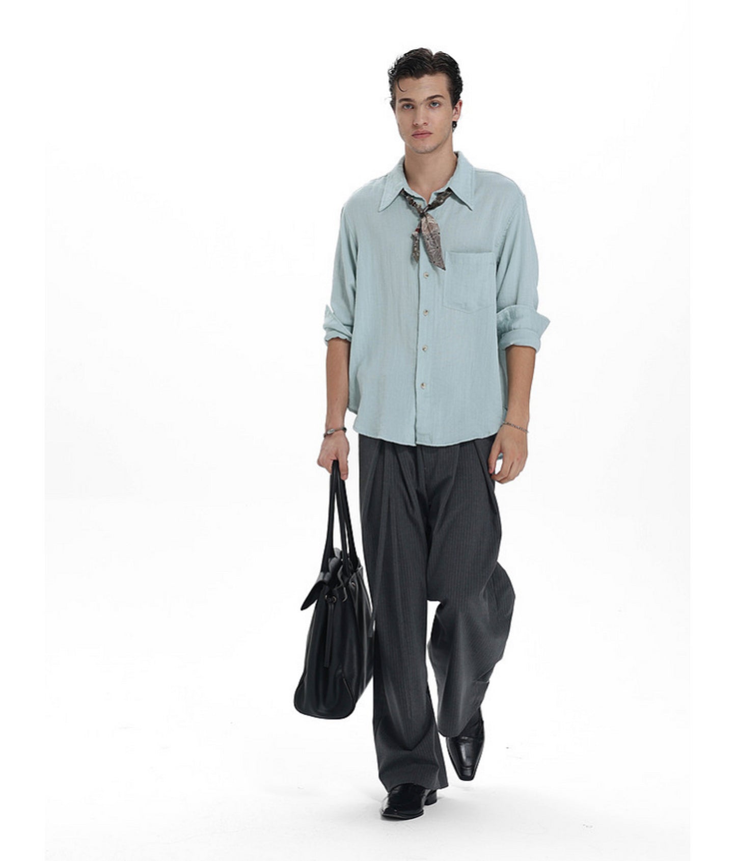 Relaxed Linen-Lyocell Blend Shirt