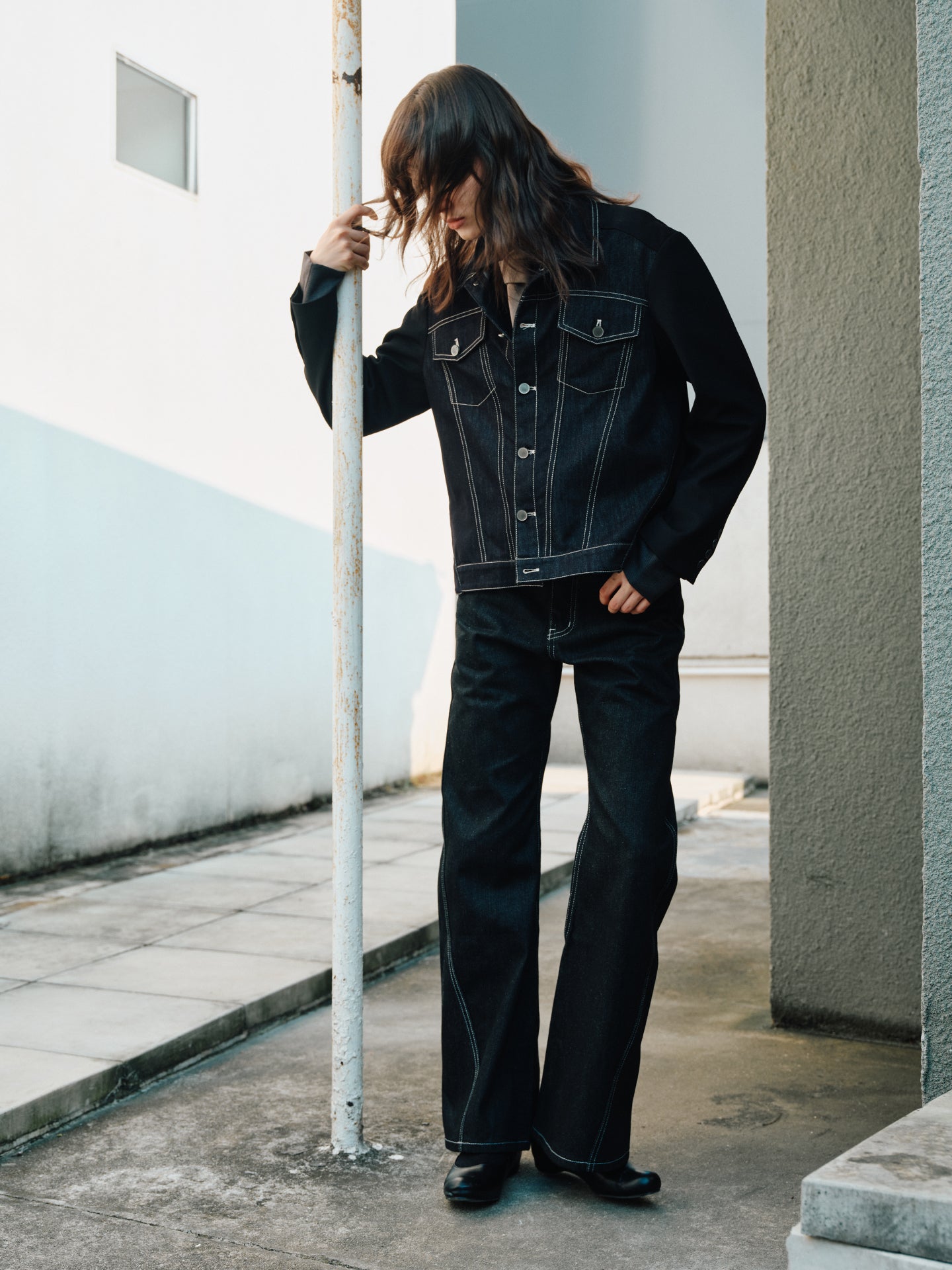 Deconstructed Denim Jacket