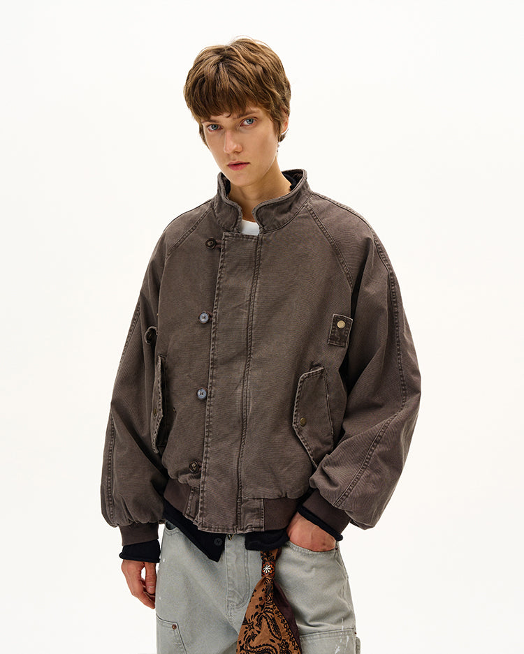 Wash-processed Work Jacket