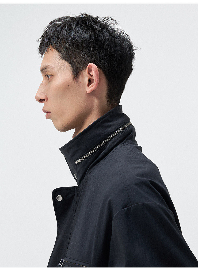 Short-length paratrooper jacket