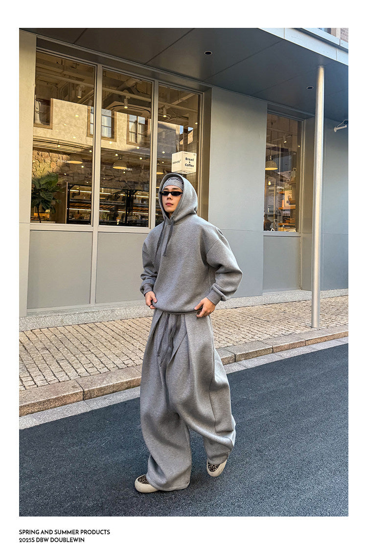 フーデッドスウェットシャツセット