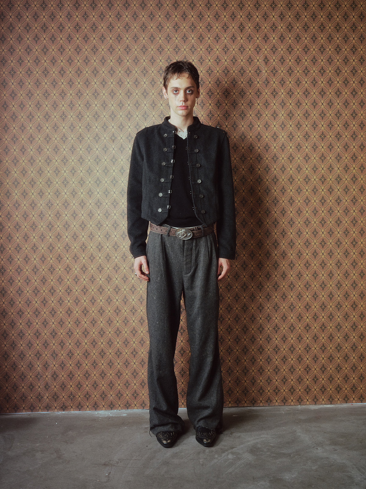 Napoleon Breasted Cropped Jacket