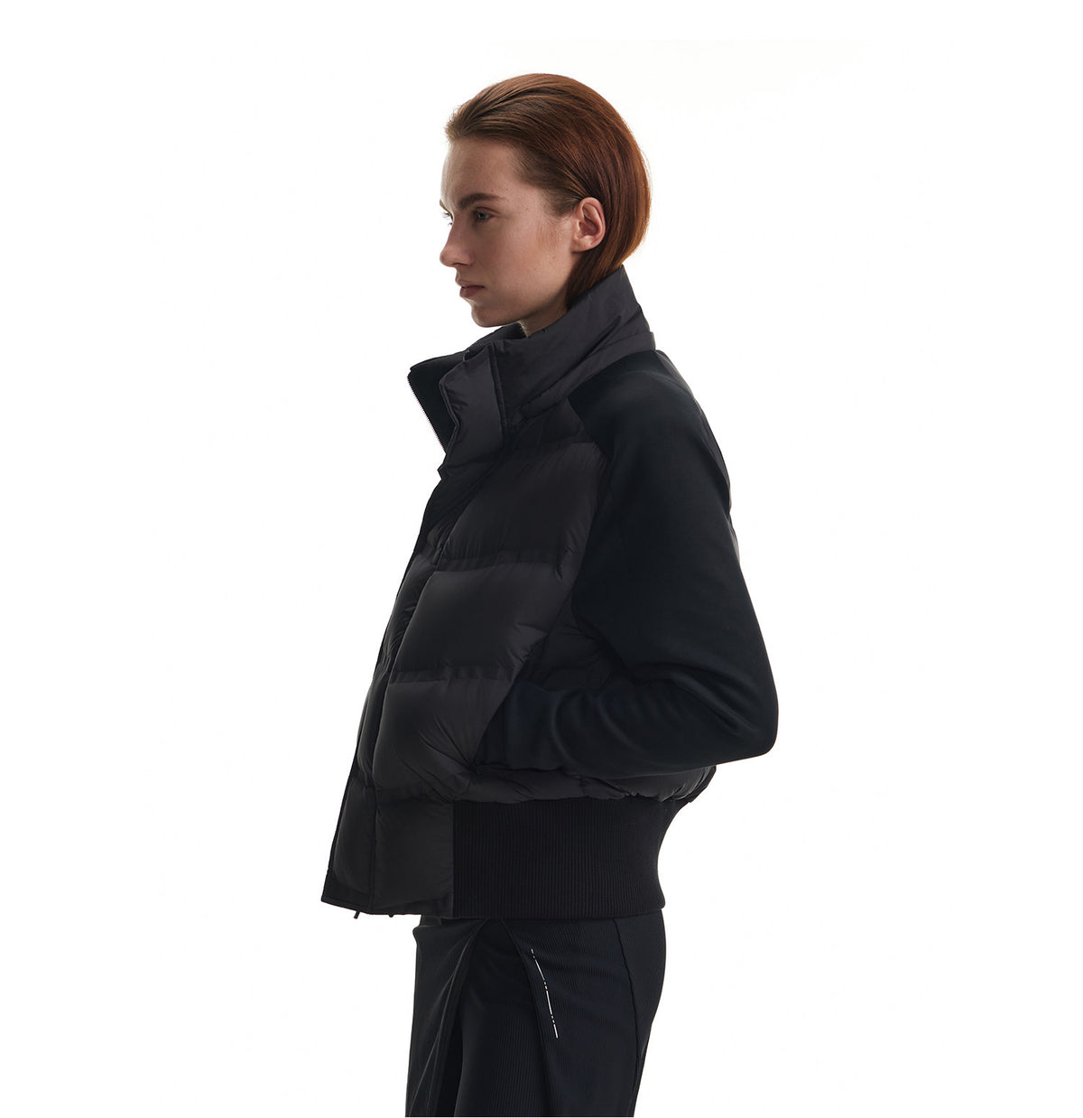 Down Jacket with Detachable Hood