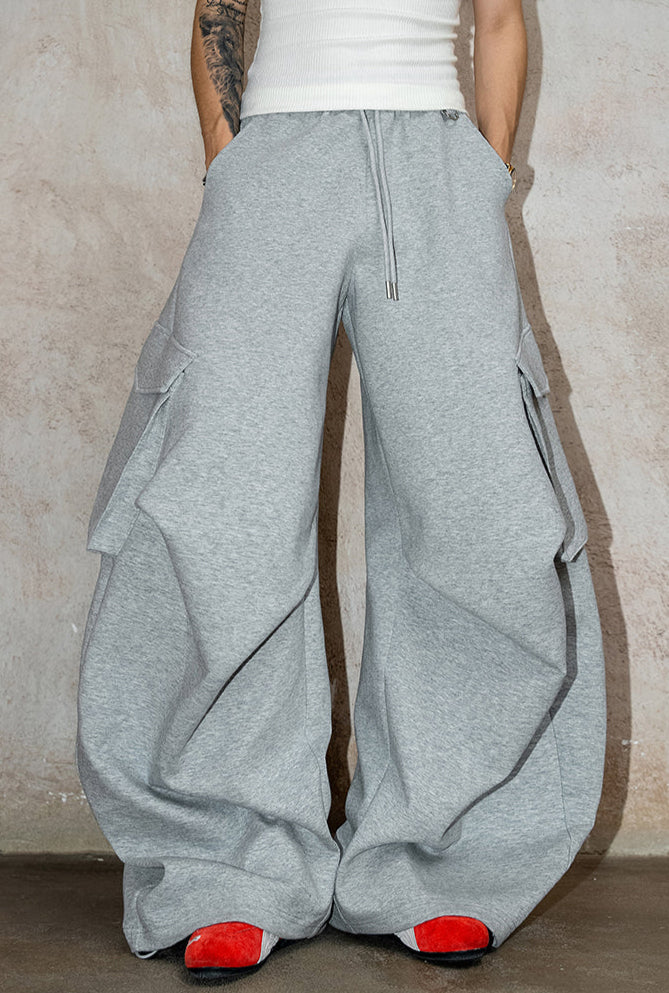 Niche Pleated Casual Pants