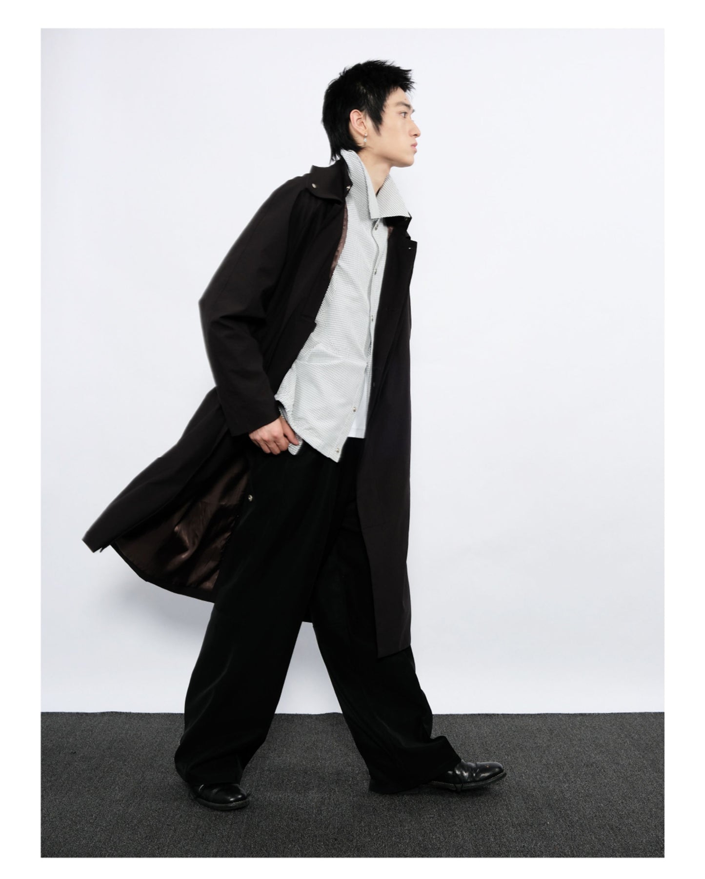 Short Checkered Shirt