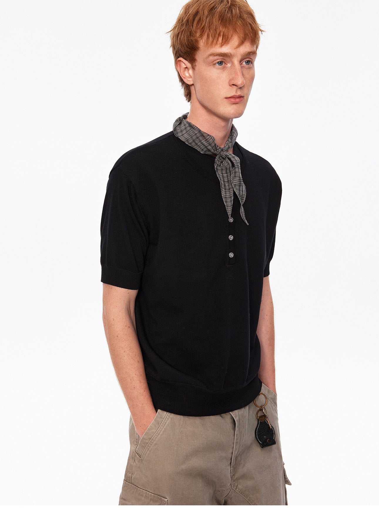 Two-Tone Casual Knit