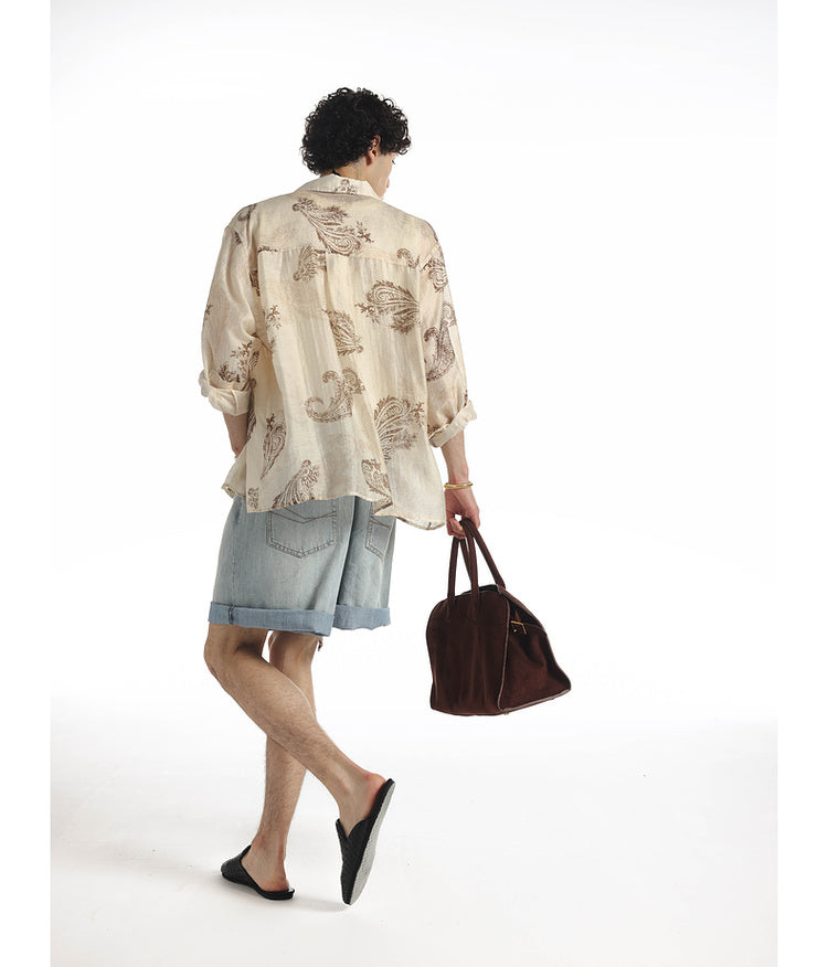 Vintage paisley shirt