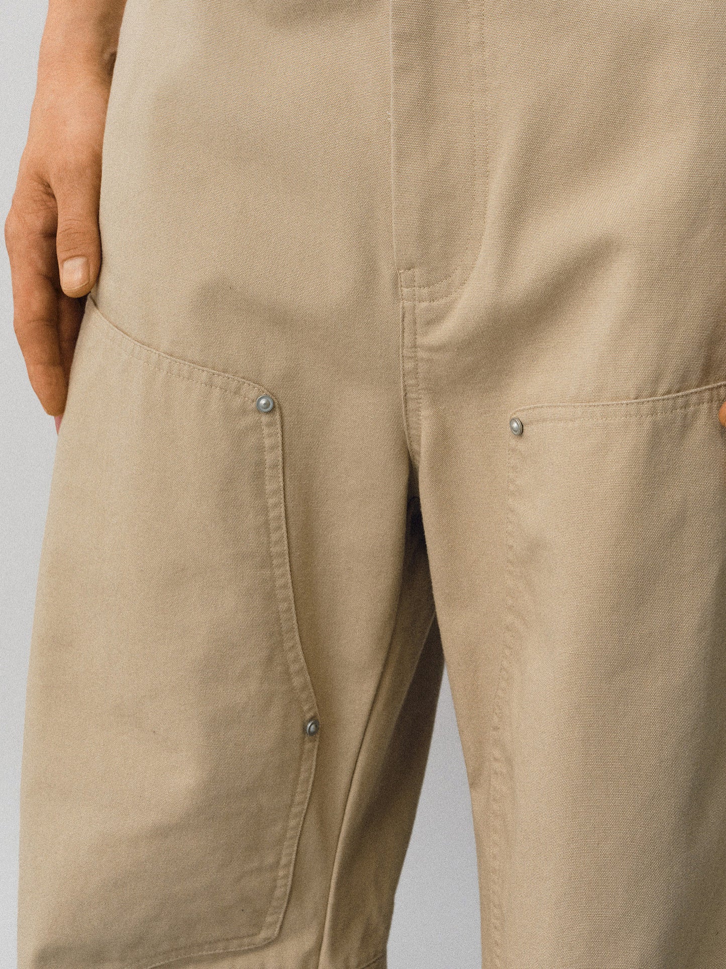 Curved-Blade Work Pants