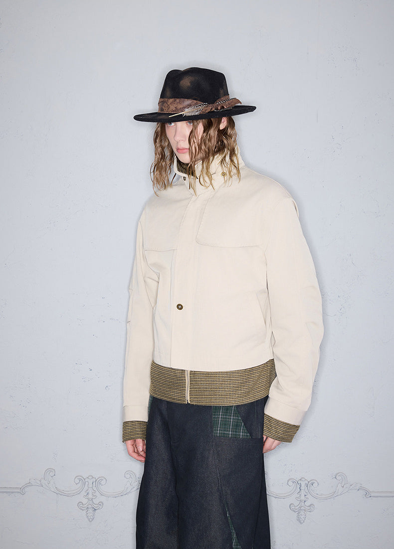 Scythe Sleeve Short Jacket