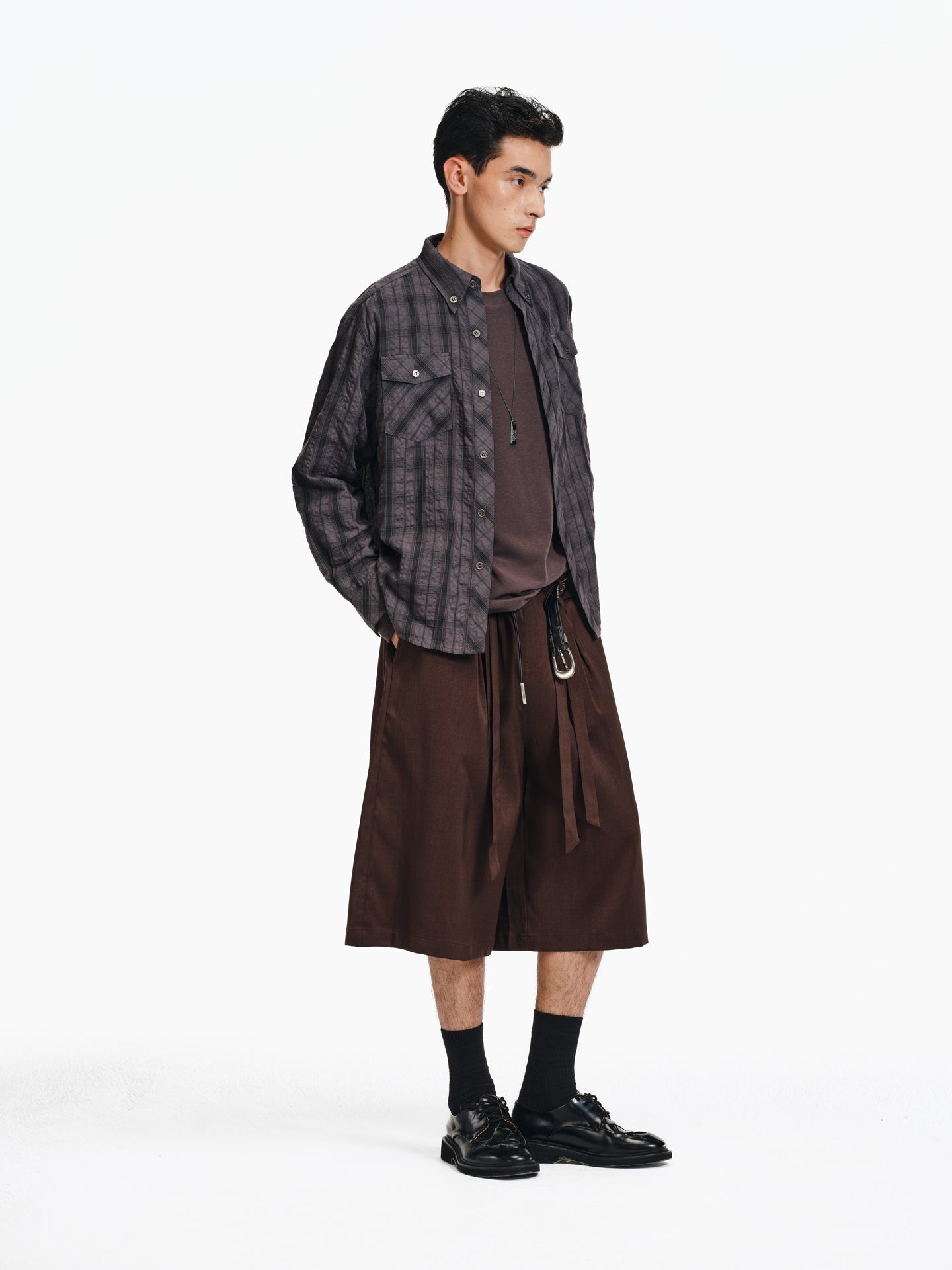 Seersucker Patch Pocket Shirt