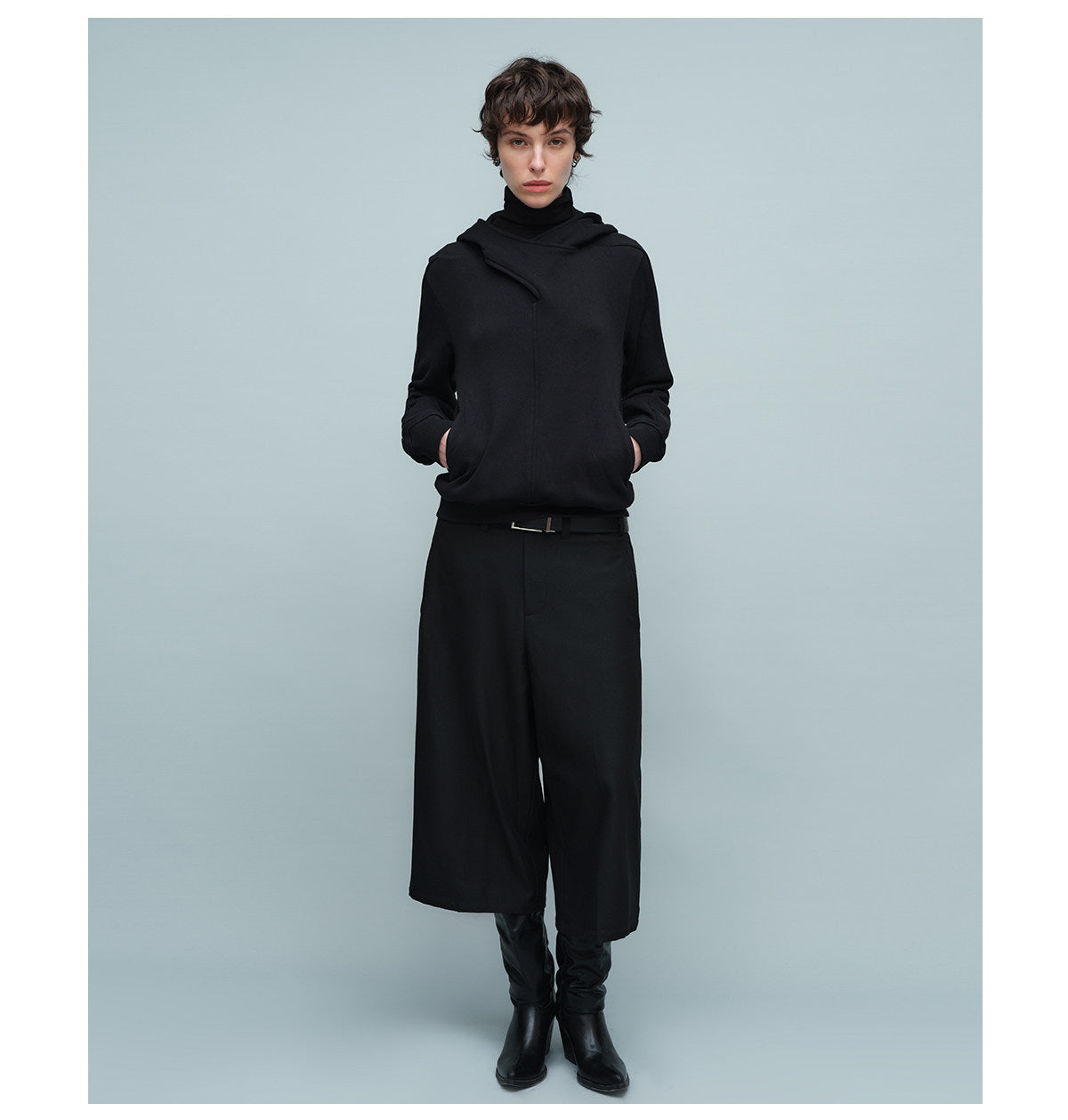 Deconstructed Hooded Sweatshirt