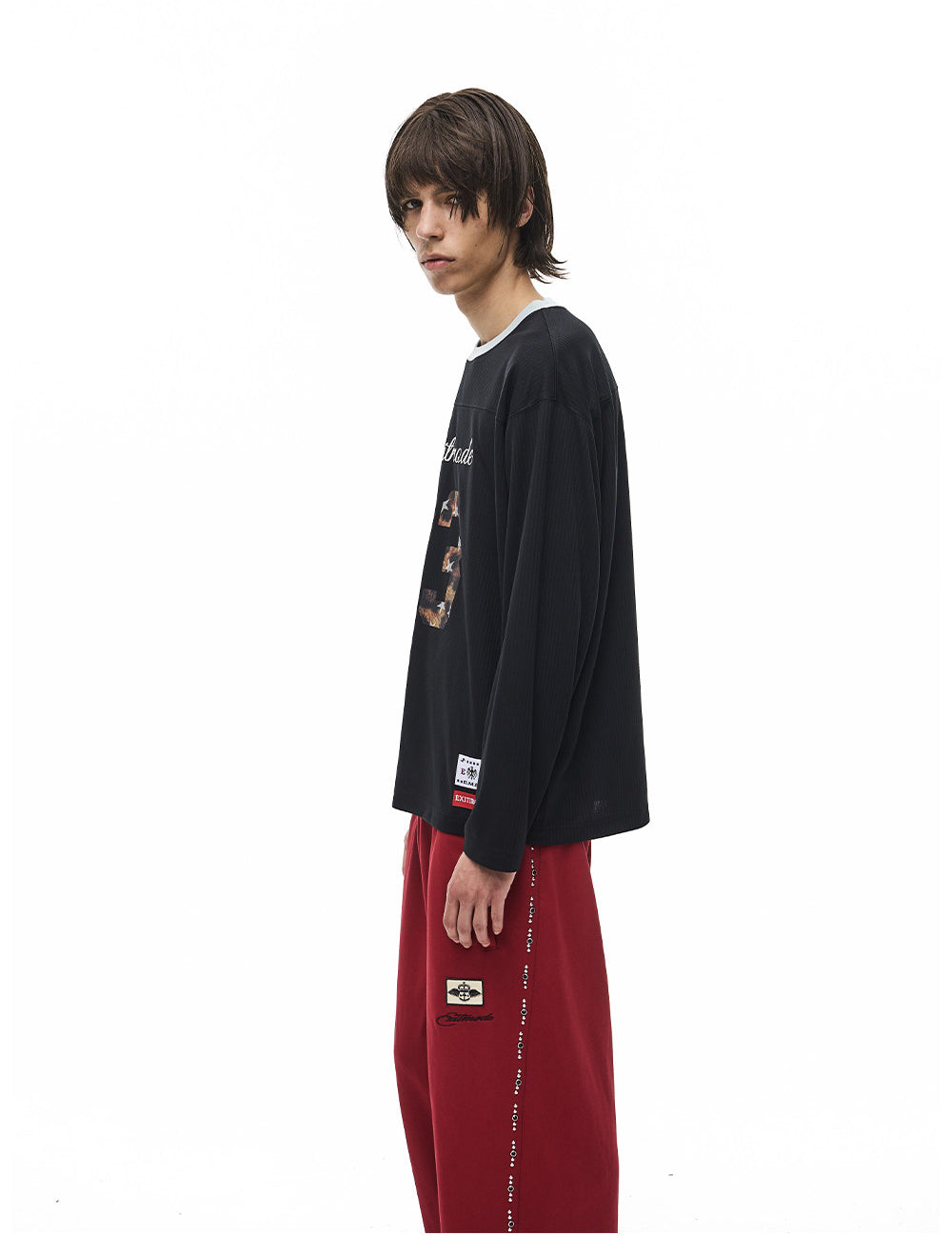 Leopard-Print Star & Number T-Shirt