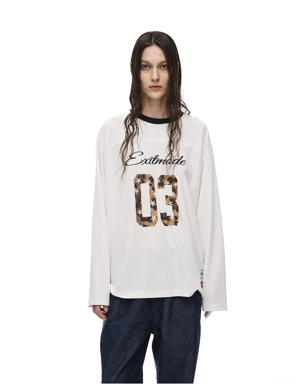Leopard-Print Star & Number T-Shirt