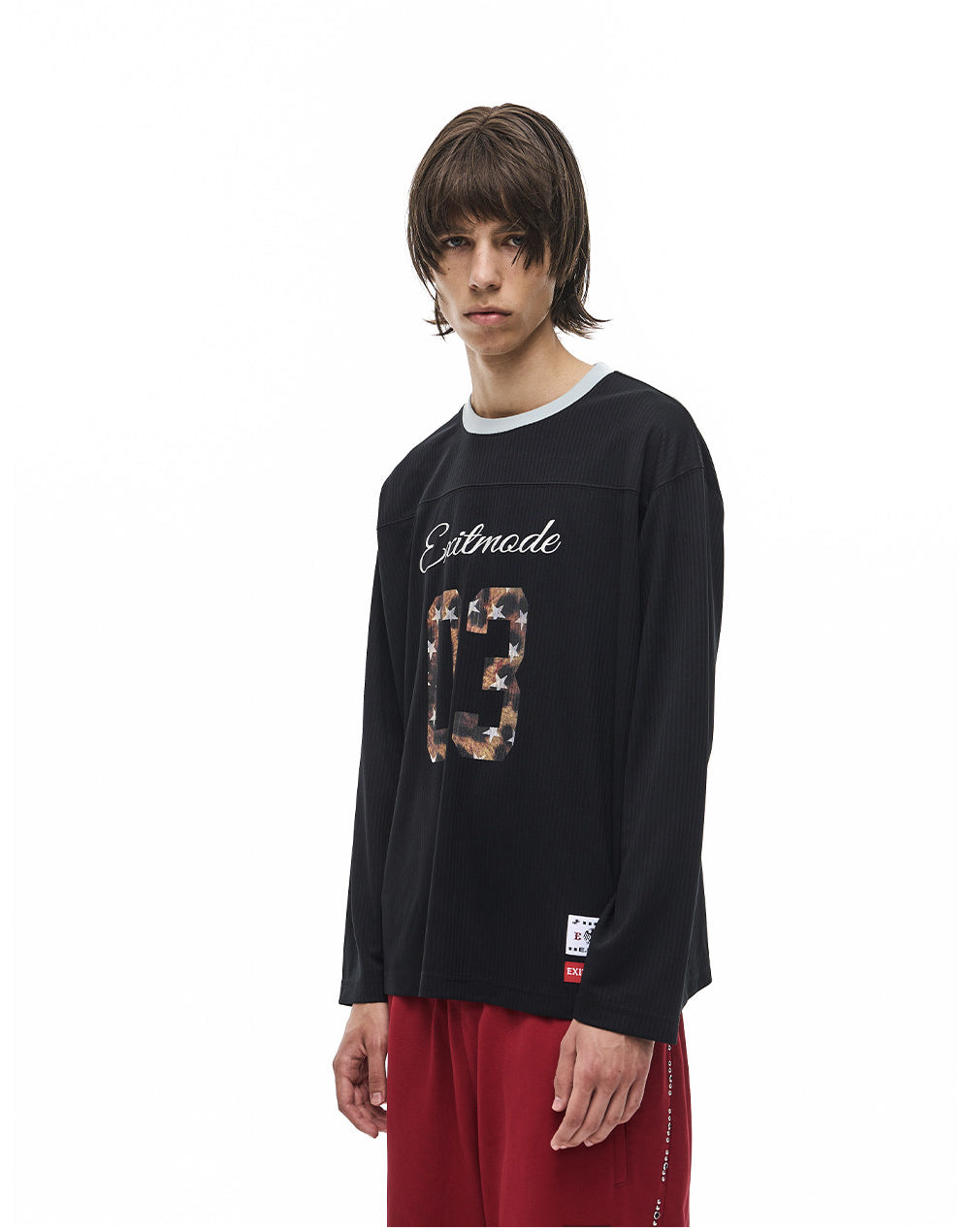 Leopard-Print Star & Number T-Shirt